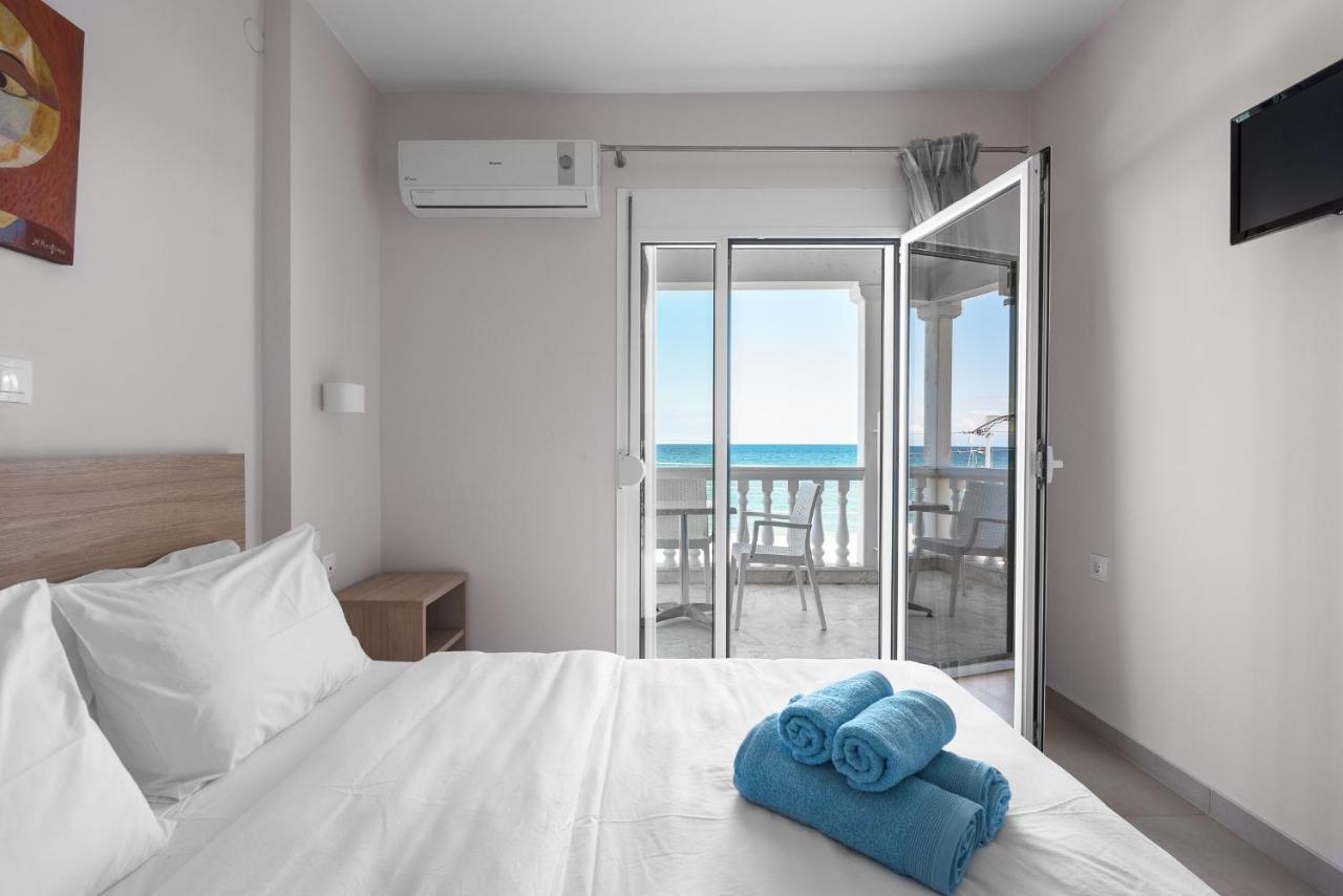 Apartmán Blue Flag, Nilie Hospitality Mgmt Olympiakí Aktí Exteriér fotografie