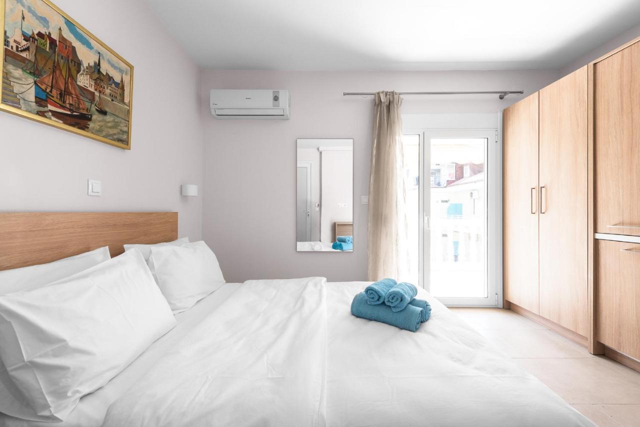 Apartmán Blue Flag, Nilie Hospitality Mgmt Olympiakí Aktí Exteriér fotografie