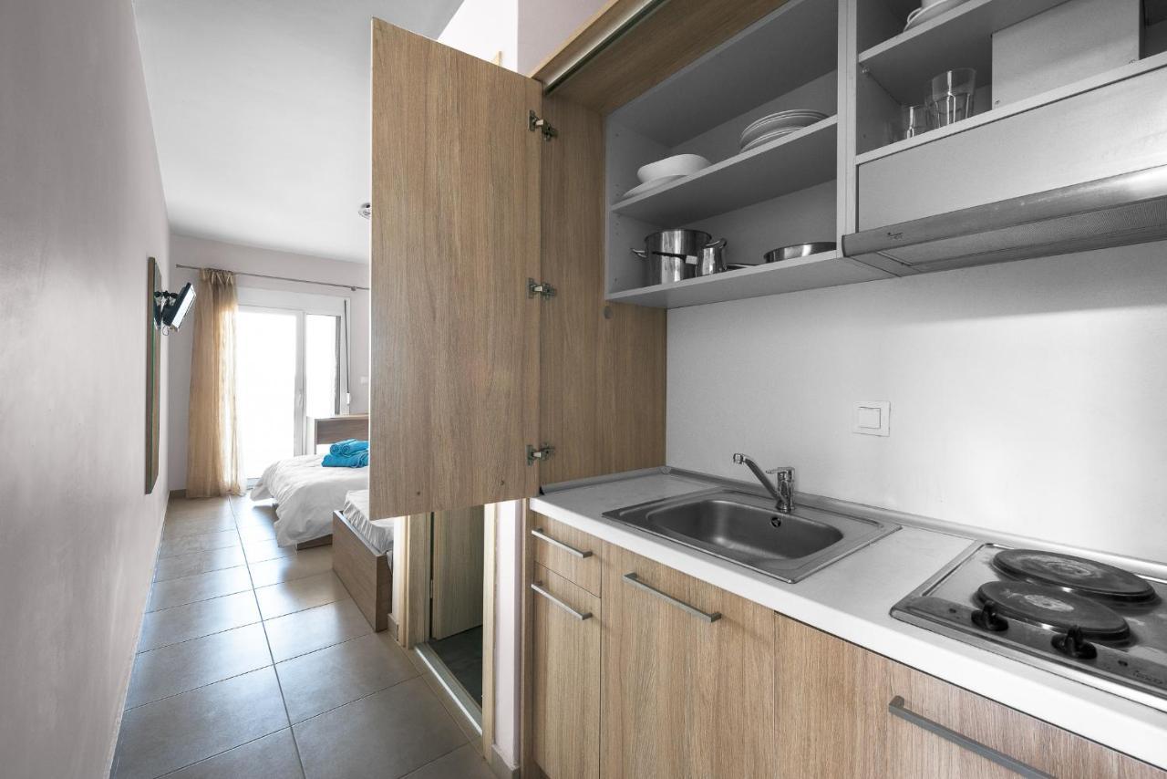 Apartmán Blue Flag, Nilie Hospitality Mgmt Olympiakí Aktí Exteriér fotografie
