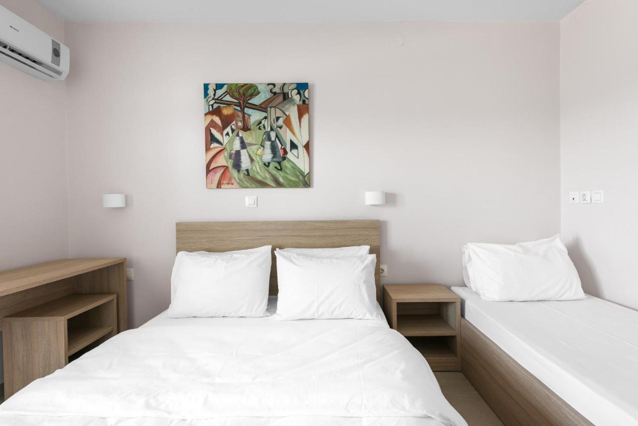 Apartmán Blue Flag, Nilie Hospitality Mgmt Olympiakí Aktí Exteriér fotografie
